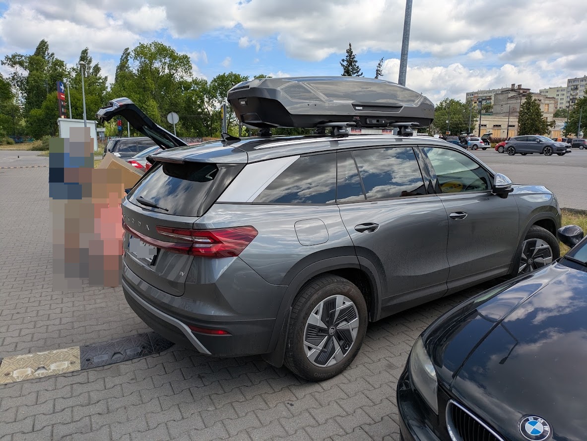 Thule Motion 3 L Titan na Skodzie Kodiaq ? prezentacja po montażu w Boxcars
